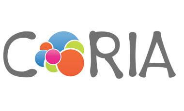 Logo de CORIA- Nuestra voz a colores
